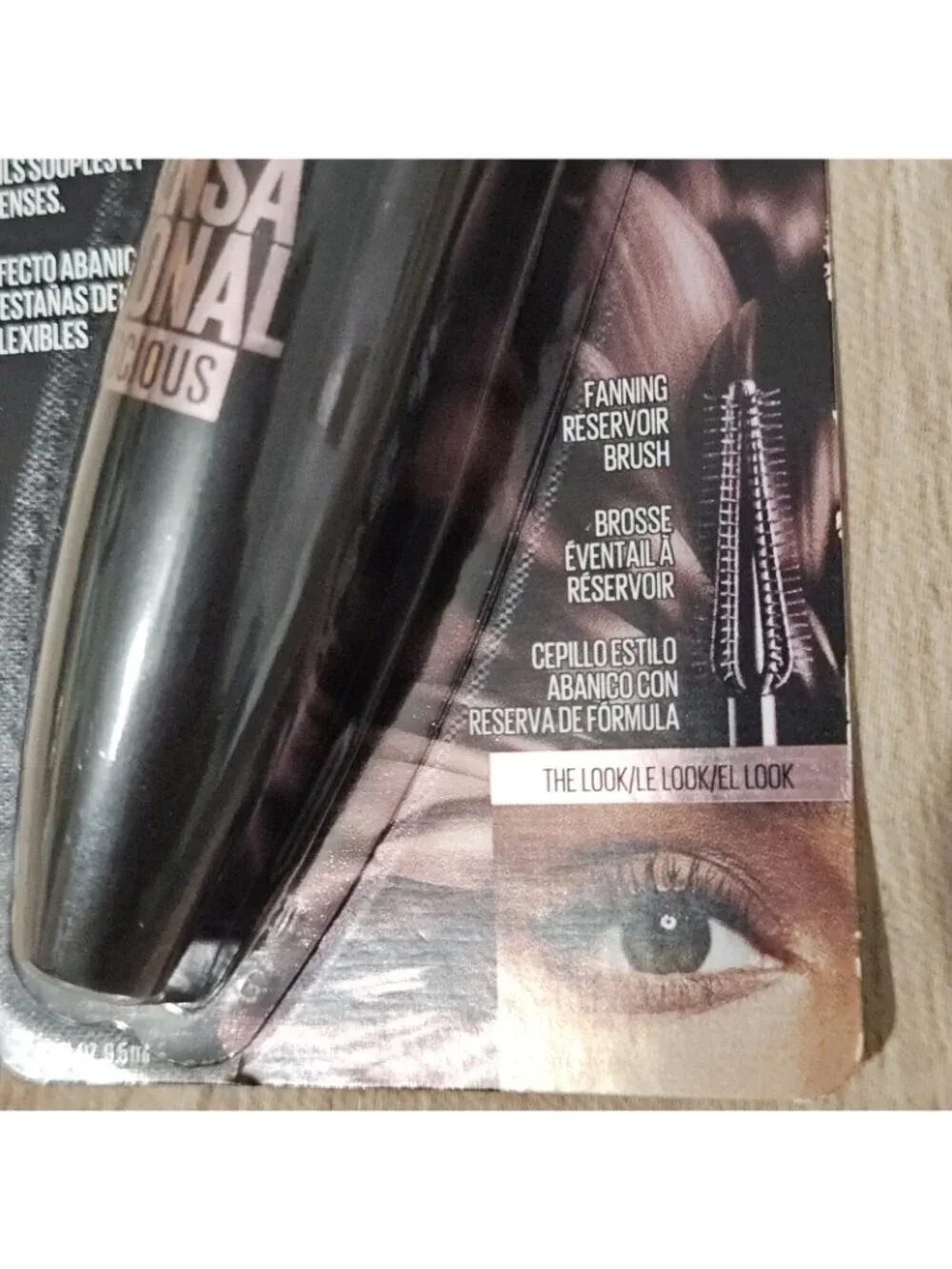 Maybelline Lash Sensational Luscious Mascara #701 Blackest Black Lot Of 3